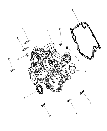 2021 Jeep Grand Cherokee Screw And Washer Diagram for 6505579AA