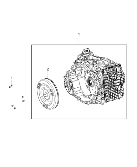 Converter Kit Torque Includes Item #3 Diagram for RL109292AD