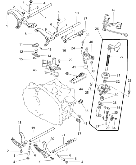 2002 Jeep Grand Cherokee Bolt And Washer Diagram for 5191055AA