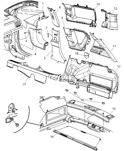 Plate Scuff Diagram for YF05DK7AC
