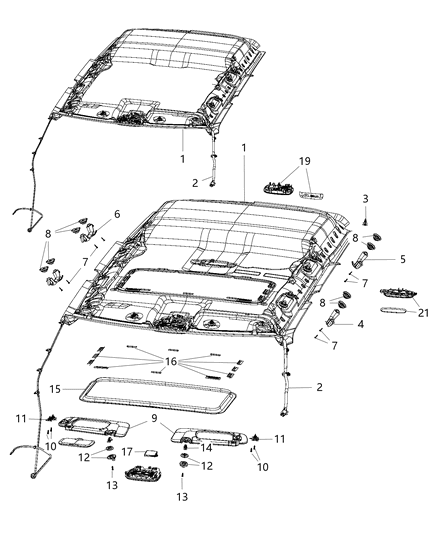 Lamp Flashlight Diagram for 1LZ65HDAAA