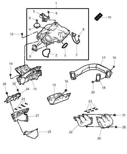 Bolt Diagram for 6507712AA