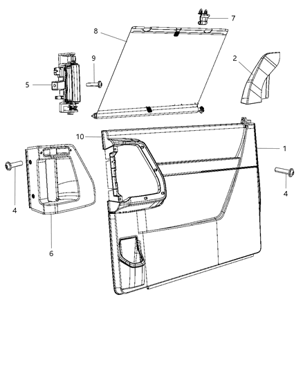 Hook Window Shade Diagram for 1DC22DX9AA