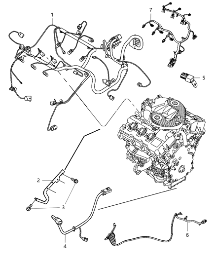 Capacitor Ignition Diagram for 5149243AB