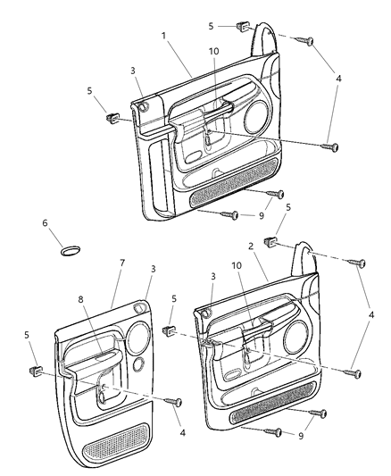 Handle Door Pull Diagram for 1DB92XDHAA