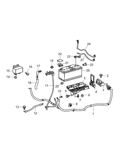 2025 Ram ProMaster 3500 Harness Wiring Diagram for 68011460AA