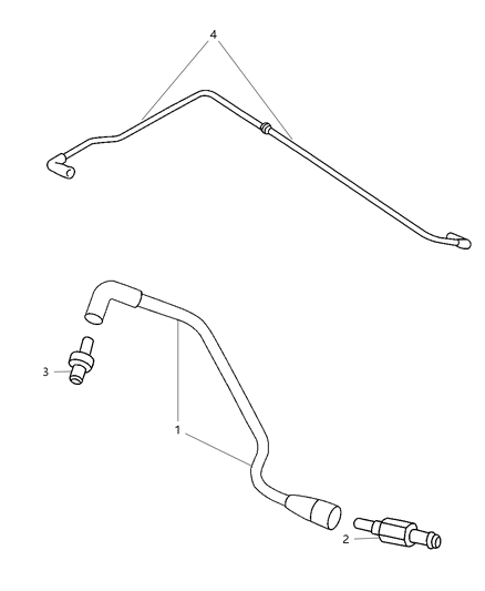 Hose Make Up Air Diagram for 4667989AC