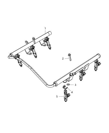 Injector Fuel Diagram for RL032701AA