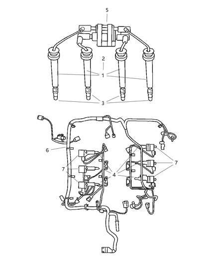 2014 Jeep Patriot Spark Plug Diagram for SPRE10PMC5