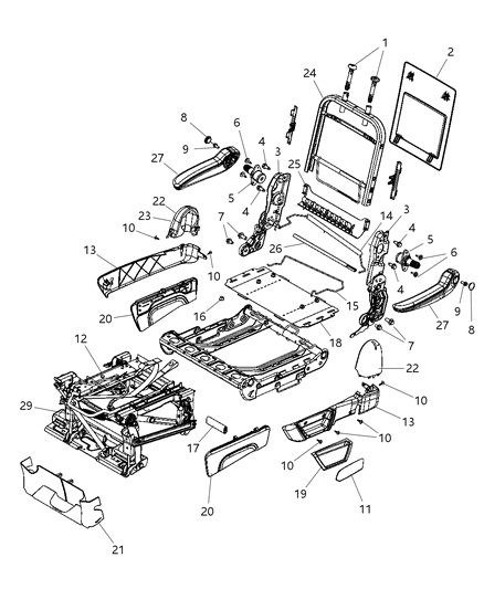 Shield Fold Flat Diagram for 1AL931DVAB