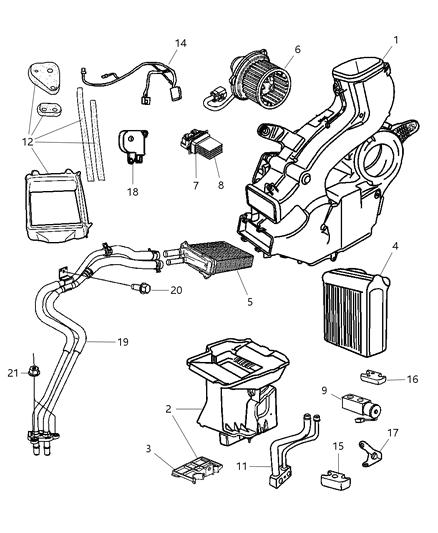 Nut And Washer M6X1.00 Unit Mounting Diagram for 6504516