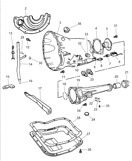 Seal, Oil Filler Tube Diagram for 52118629