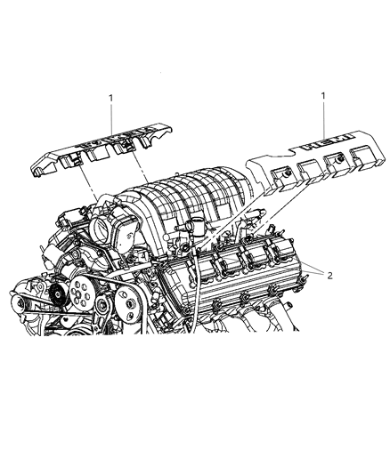 2007 Dodge Ram 3500 Ball Stud Wiring Rentension Cover To Engine Diagram for 5037581AB