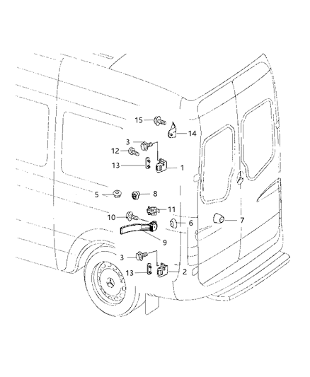 Screw Diagram for 6104155AA