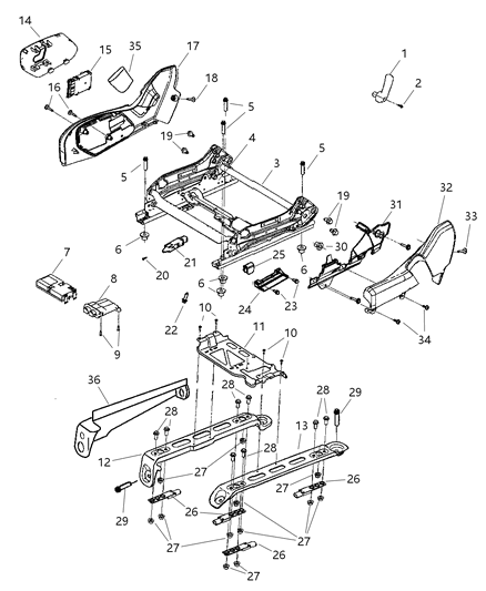 Module Occupant Classification Diagram for 56043195AS