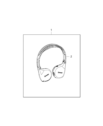 1994 Jeep Cherokee Audio Kit Rear Diagram for 82213176AB