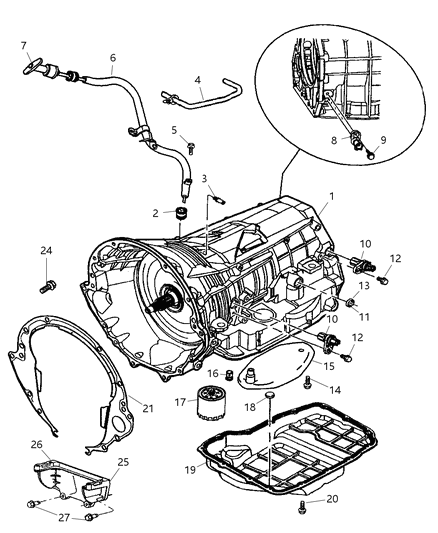 Tube Vent Diagram for 53032845AA