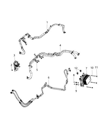 Stud Double Ended M8X1.25X98 Diagram for 6512110AA