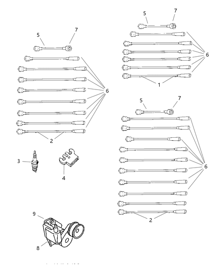 1992 Dodge Caravan Coil Ignition Diagram for 56028138AB