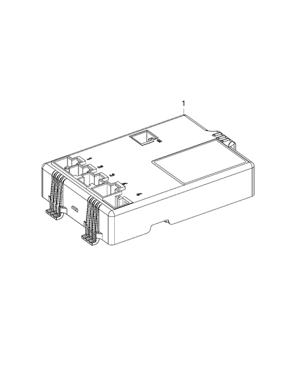 Module Heated Seat Diagram for 68438356AD