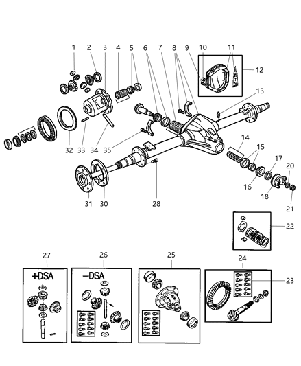 Stud M16 X 2.00 Diagram for 5018556AA