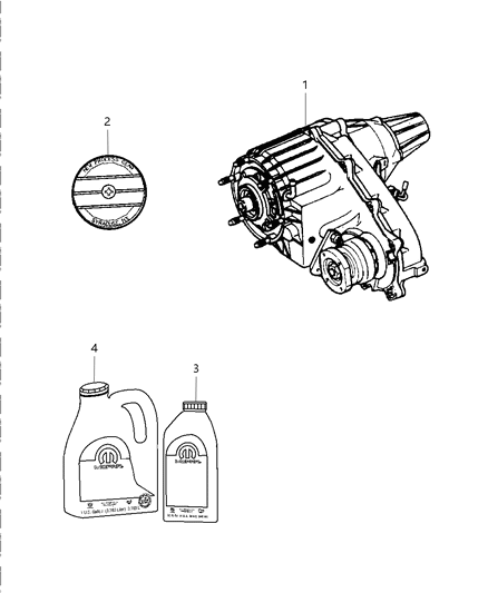 Transfer Case Diagram for R2853308AE