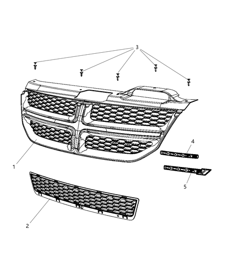 Grille Diagram for 1SU84SZ0AB