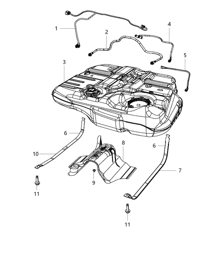 Jumper Fuel Supply Diagram for 4766087AC