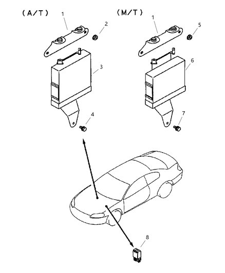2024 Chrysler Pacifica Relay Diagram for MR312504