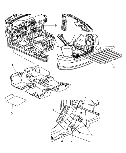 Support Footrest Diagram for 1BS63XDVAD