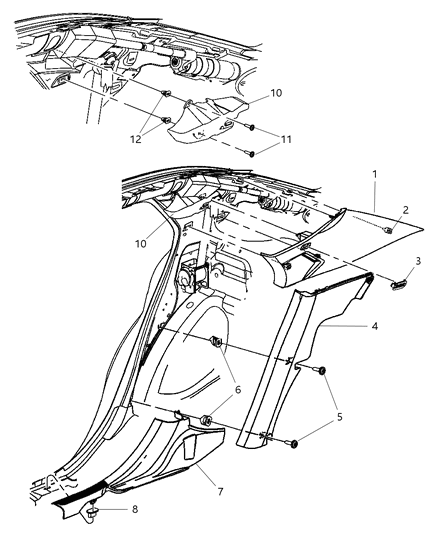 Plate Scuff Diagram for UM63BD1AE