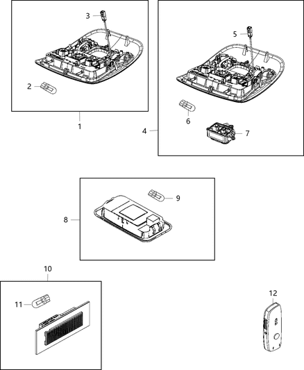 Lamp Trunk Diagram for 5VY32LXHAA