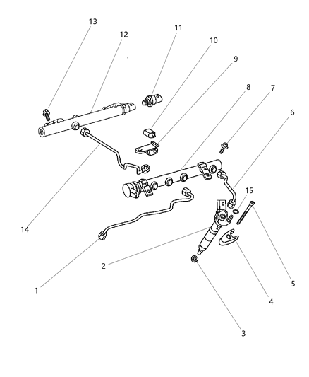 2012 Jeep Wrangler Tube Diagram for 5175618AA