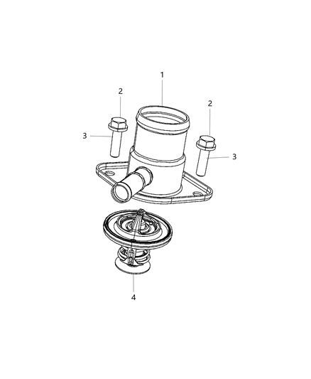 Thermostat Diagram for 52028898AI