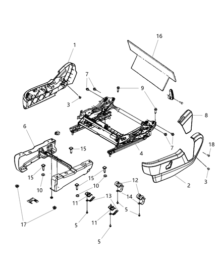 Shield Driver Outboard, Driver Side Diagram for 1UQ99BD1AA