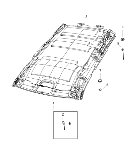 2010 Jeep Commander Microphone Audio Diagram for 6EP09HL1AA