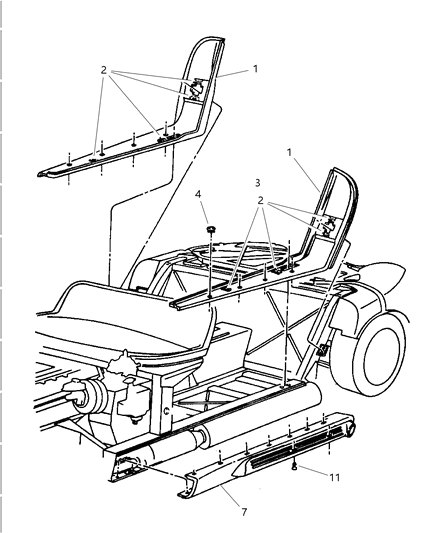 Screw Hexagon Flange Head Tapping M4.8X1.59X13 Diagram for 6504580
