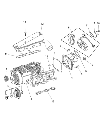 Screw Diagram for 5143346AA