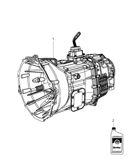2010 Jeep Patriot Transmission 6 Speed Diagram for R2104715AD