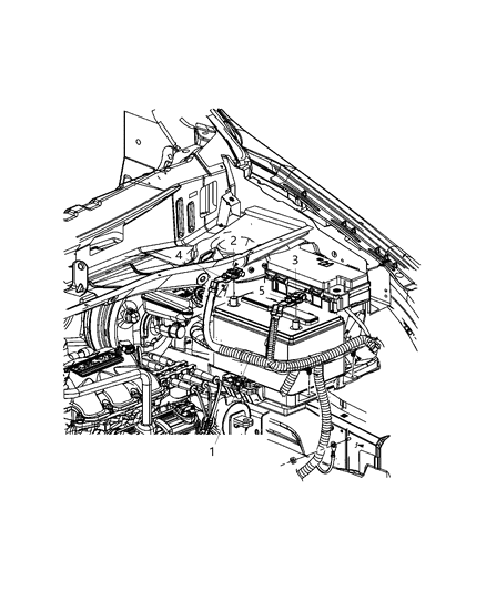 Wiring Fuel Pump Relay Diagram for 68269523AB
