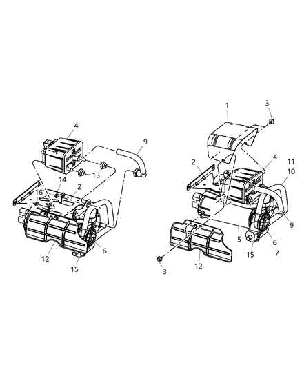 Canister Vapor Diagram for 52110232AC