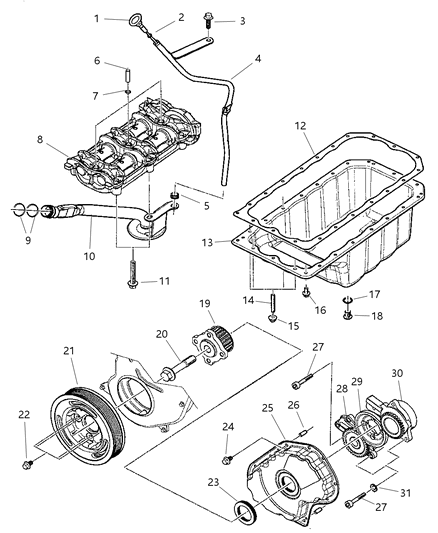 2022 Ram 1500 Classic Screw Diagram for 5003554AA