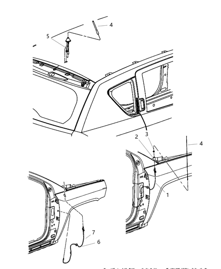 Adapter Antenna Diagram for 5064280AA