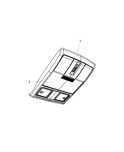 2002 Dodge Durango Clip Diagram for 68238684AA