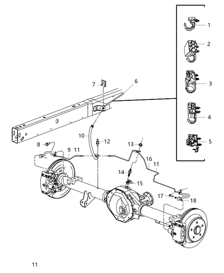 Sensor Wheel Speed Diagram for 4779981AC