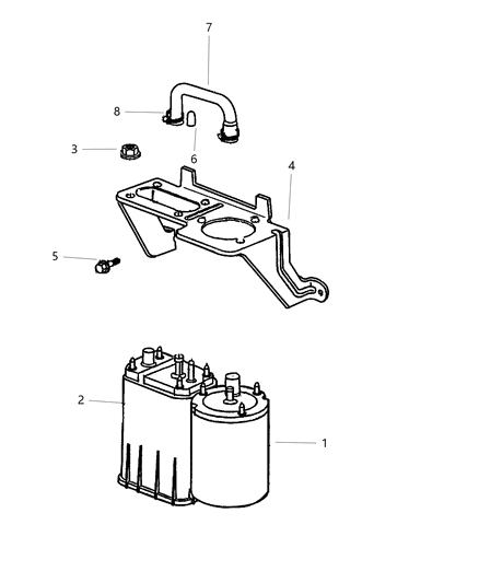 Clamp Diagram for 6505413AA