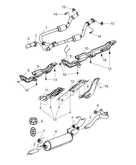 Shield Heat Diagram for 55275778AC
