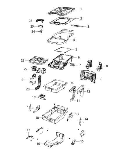 Outlet A/C & Heater Right Diagram for 5YZ561X7AD