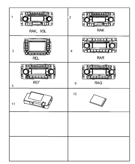 1989 Chrysler Fifth Avenue Radio AM/FM With CD And Equalizer Diagram for 5064174AC