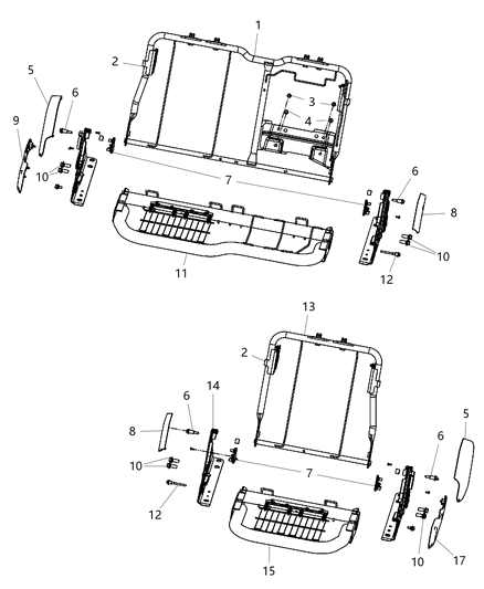 Shield Outboard Diagram for 5NN96JRRAA